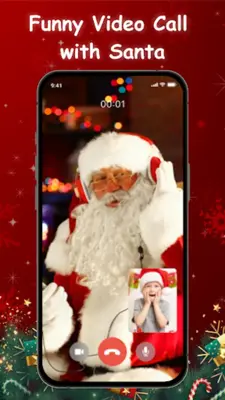 Santa Call Prank android App screenshot 4